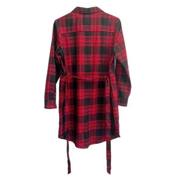 Pendleton Plaid Stevie Shirt Dress Women’s M Button Front Side Pockets - Picture 3 of 6